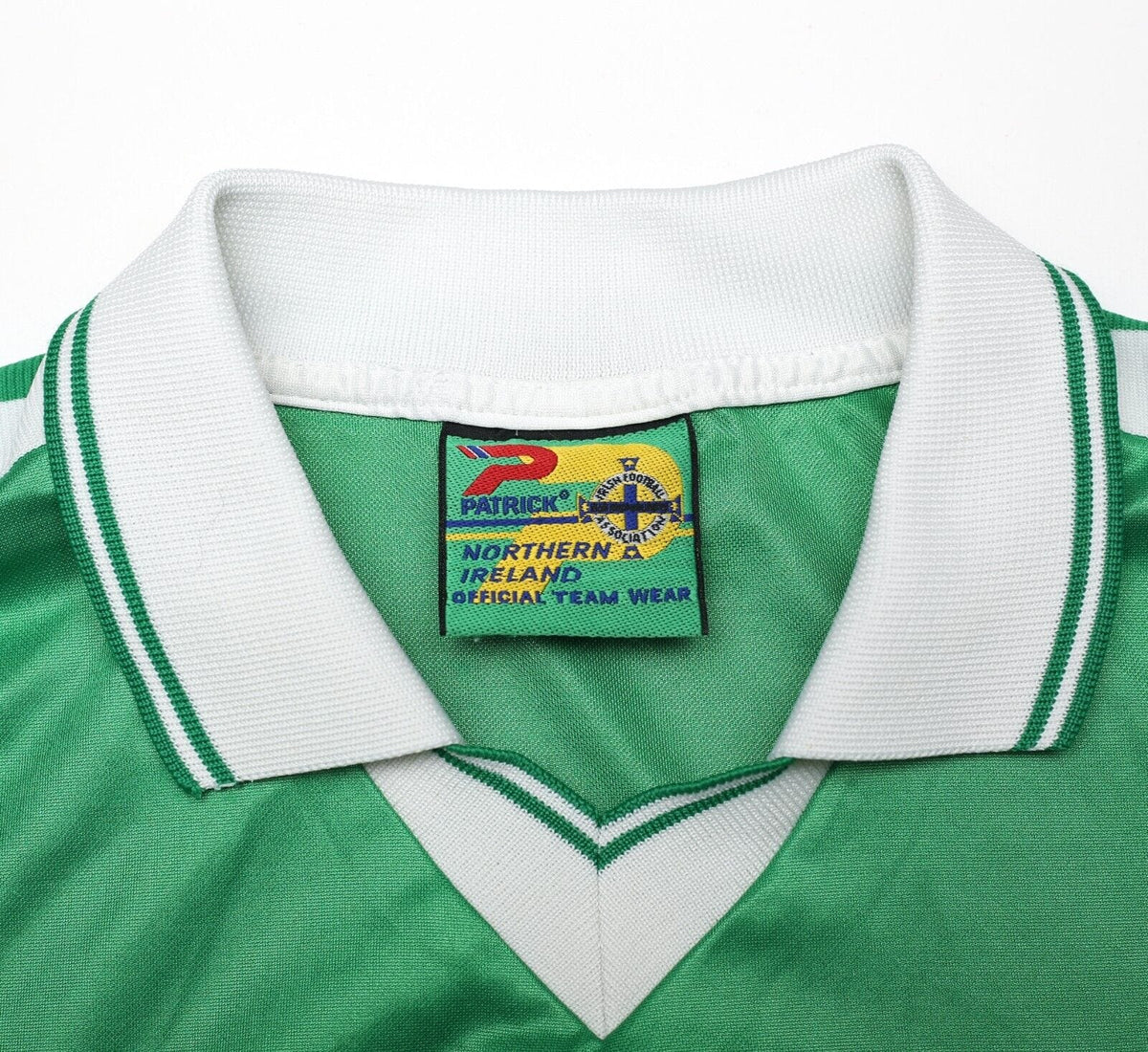 2000/02 NORTHERN IRELAND Vintage Patrick Home Football Shirt (L)