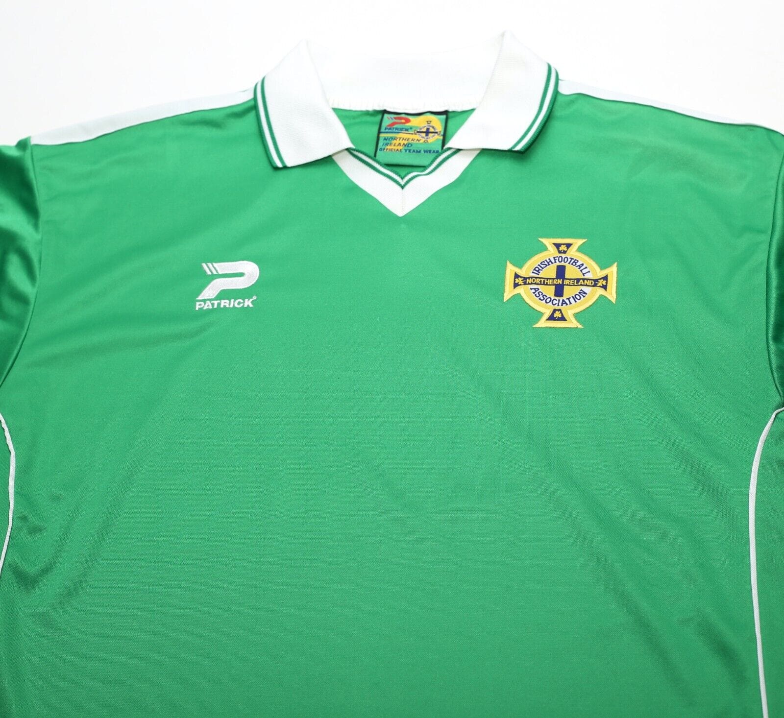 2000/02 NORTHERN IRELAND Vintage Patrick Home Football Shirt (XXL)