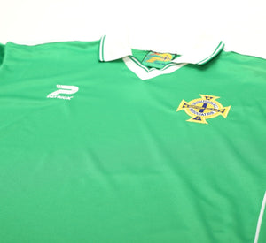 2000/02 NORTHERN IRELAND Vintage Patrick Home Football Shirt (XXL)