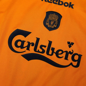 2000/02 Owen #10 Liverpool Vintage Reebok Away Football Shirt (L)