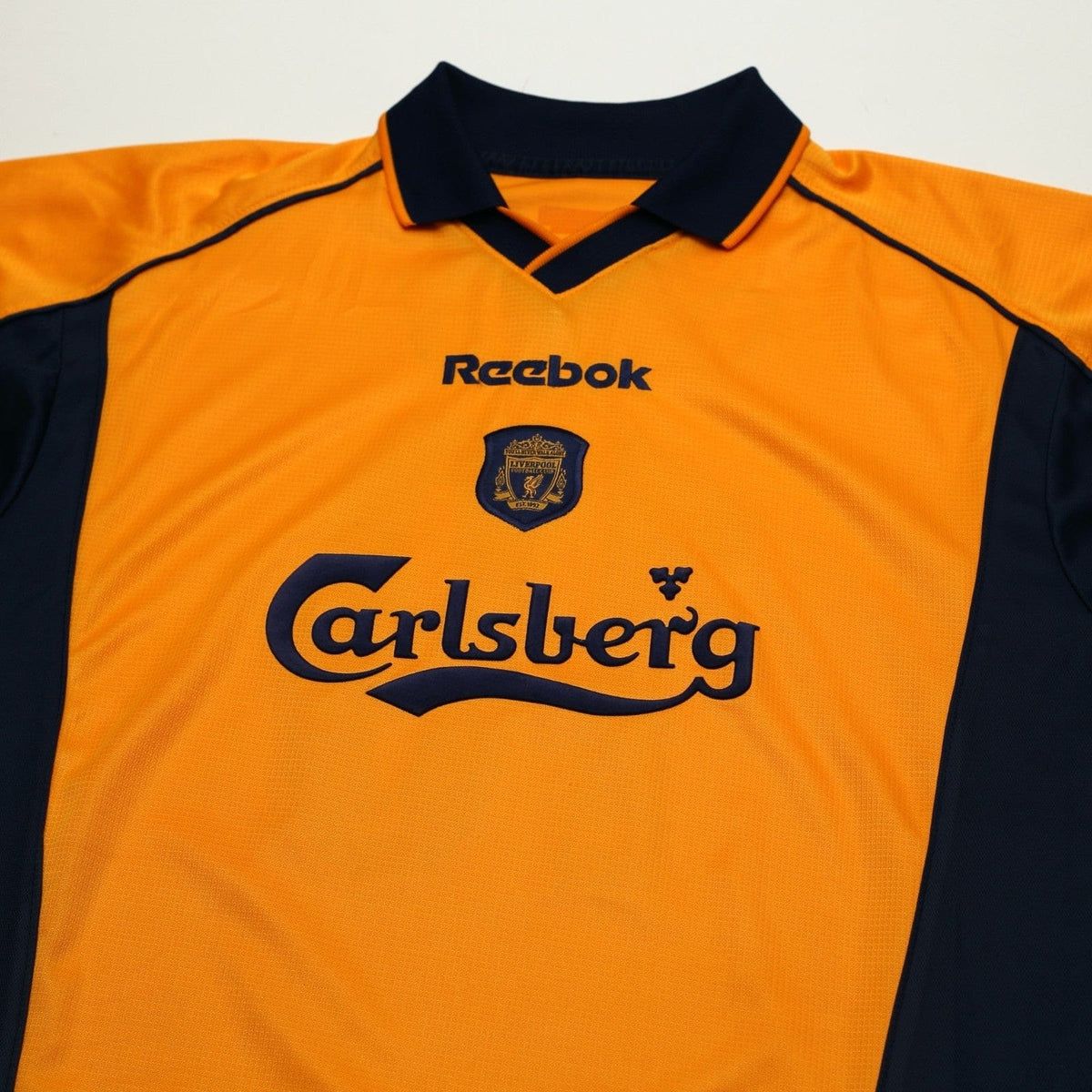 2000/02 Owen #10 Liverpool Vintage Reebok Away Football Shirt (L)