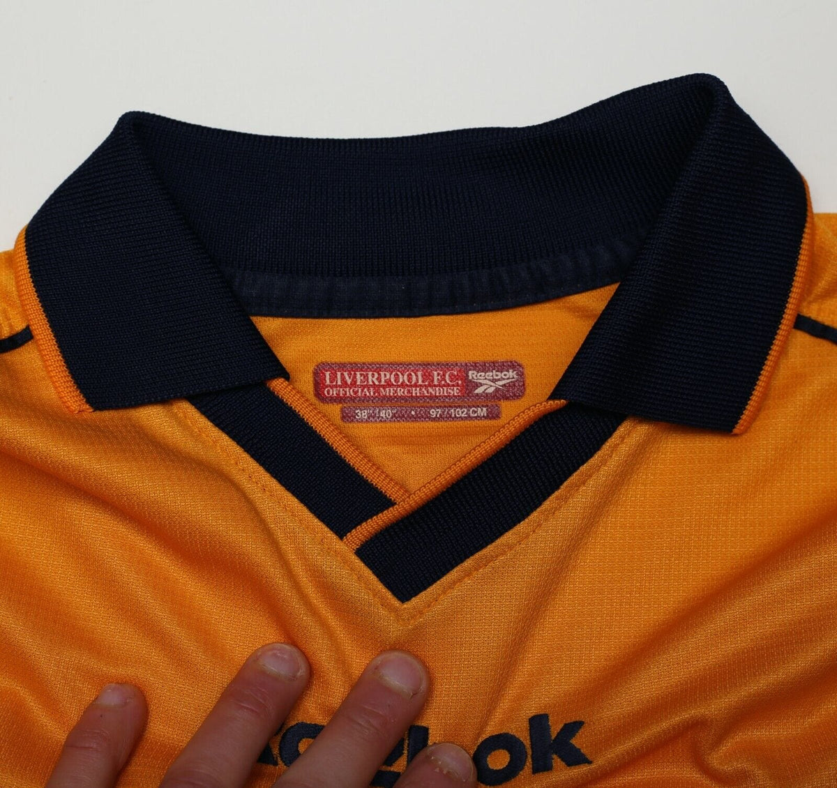 2000/02 OWEN #10 Liverpool Vintage Reebok Away Football Shirt (M)