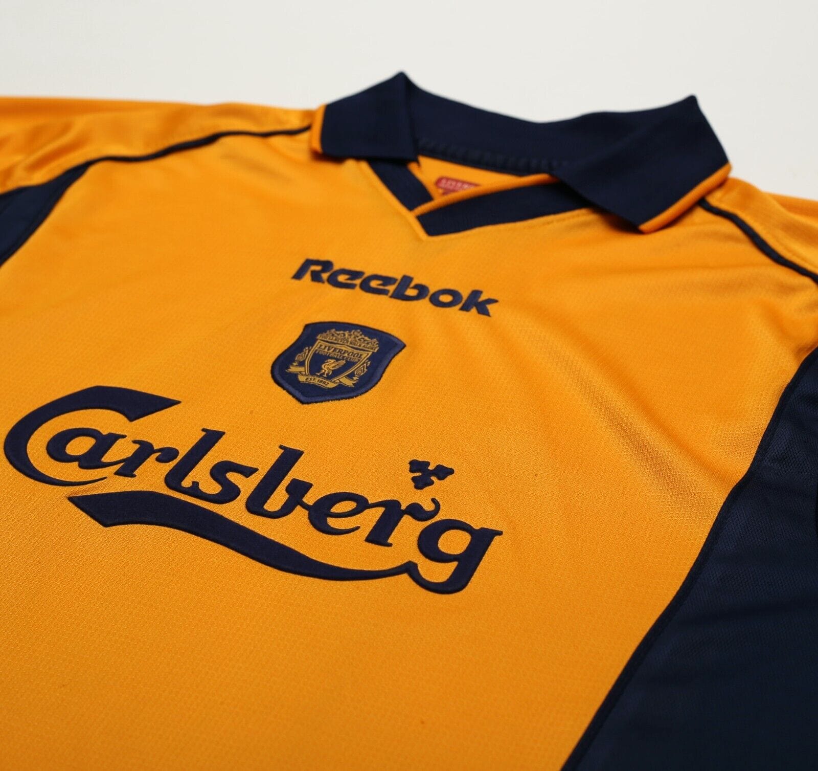 2000/02 OWEN #10 Liverpool Vintage Reebok Away Football Shirt (M)