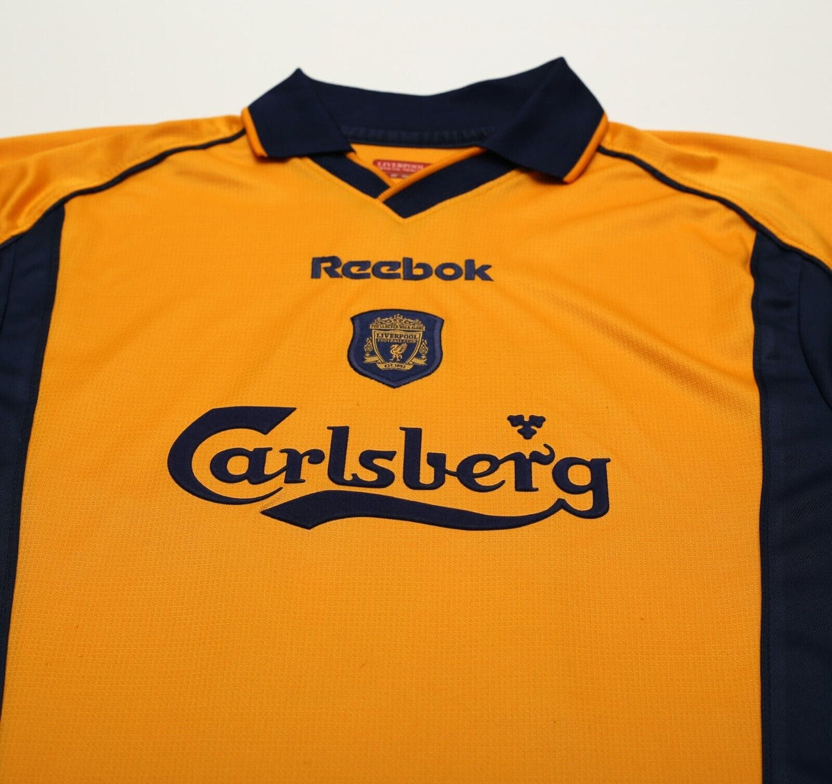 2000/02 OWEN #10 Liverpool Vintage Reebok Away Football Shirt (M)