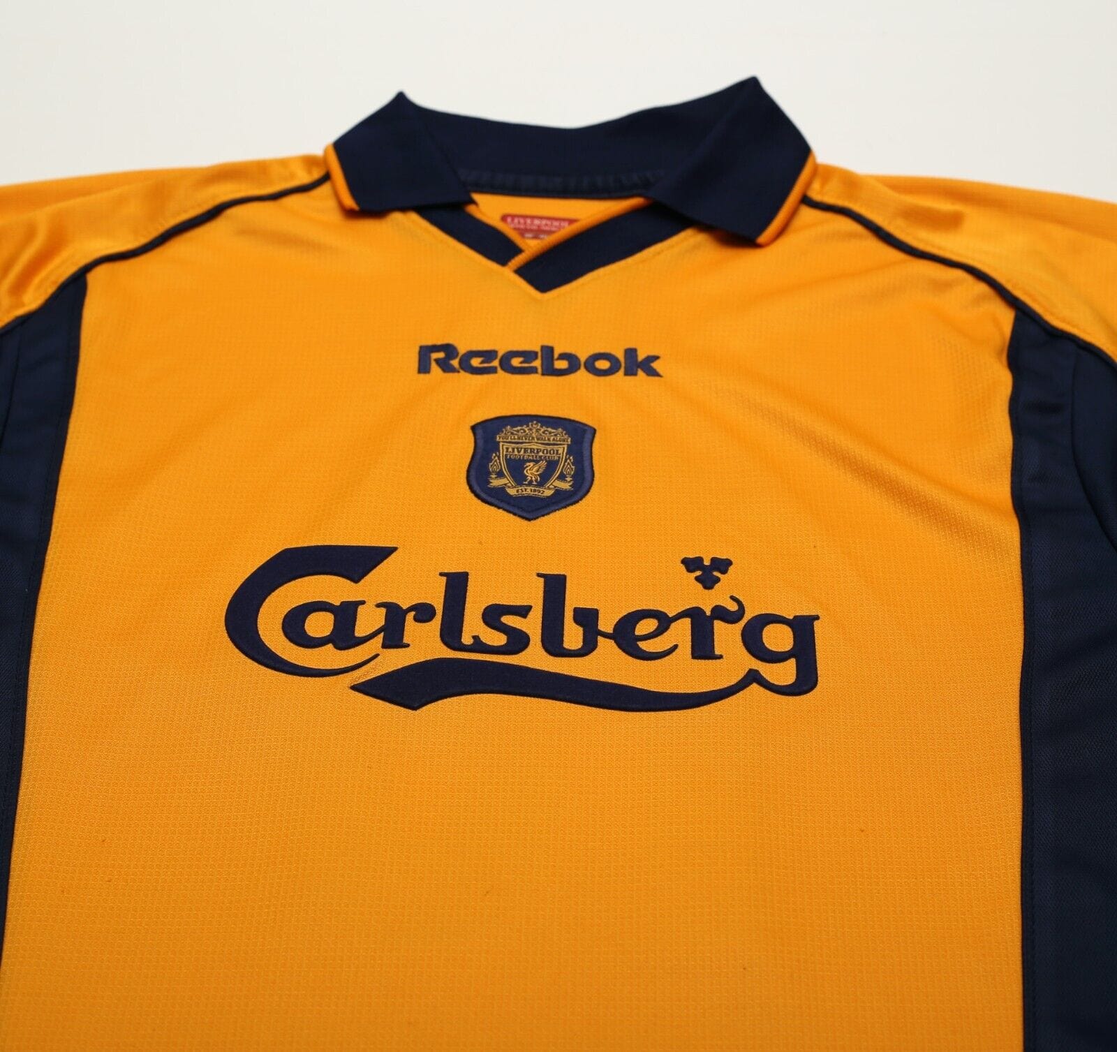 2000/02 OWEN #10 Liverpool Vintage Reebok Away Football Shirt (M)