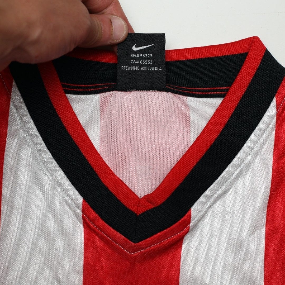 2000/02 Philips #10 Sunderland Vintage Nike Home Football Shirt (L)