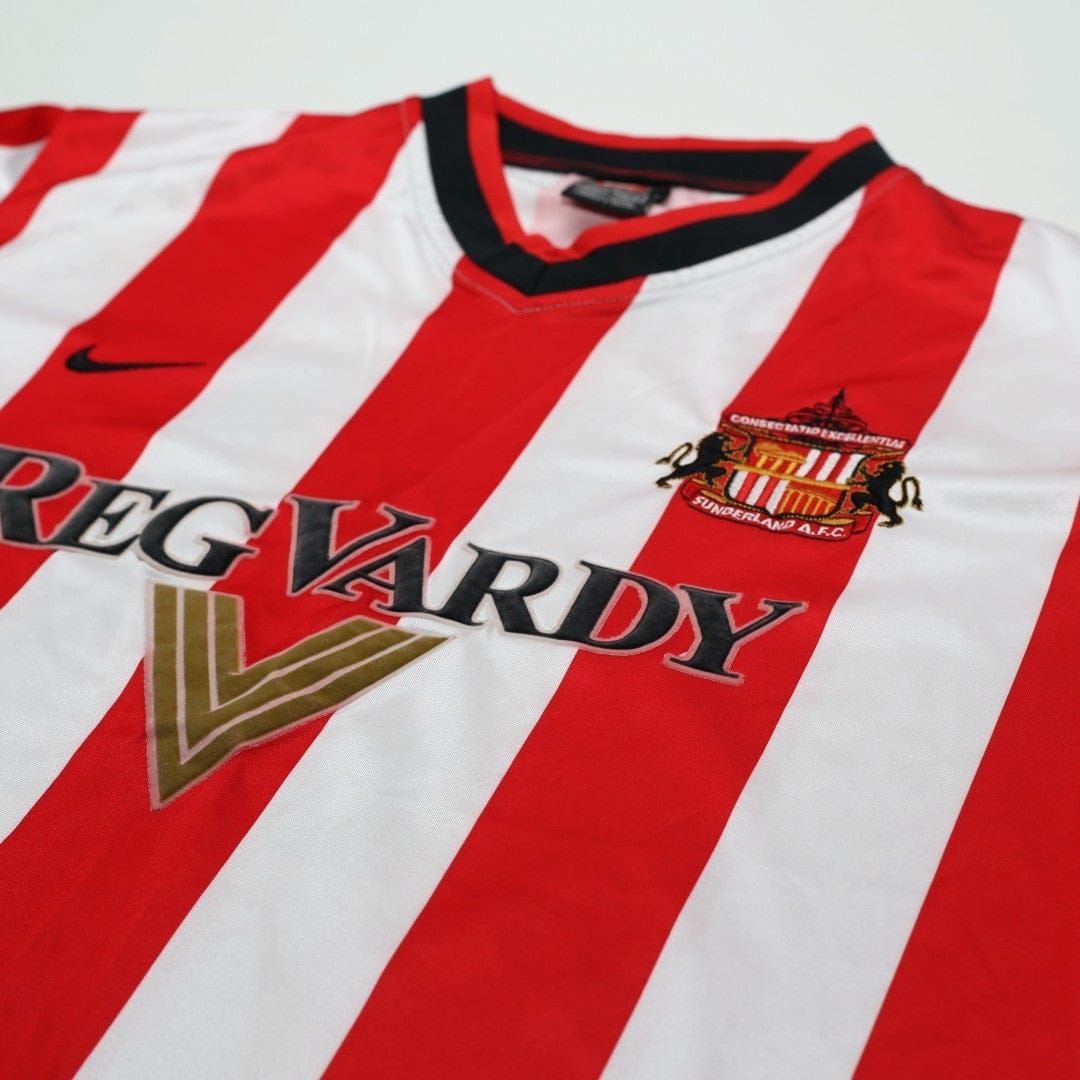 2000/02 Philips #10 Sunderland Vintage Nike Home Football Shirt (L)