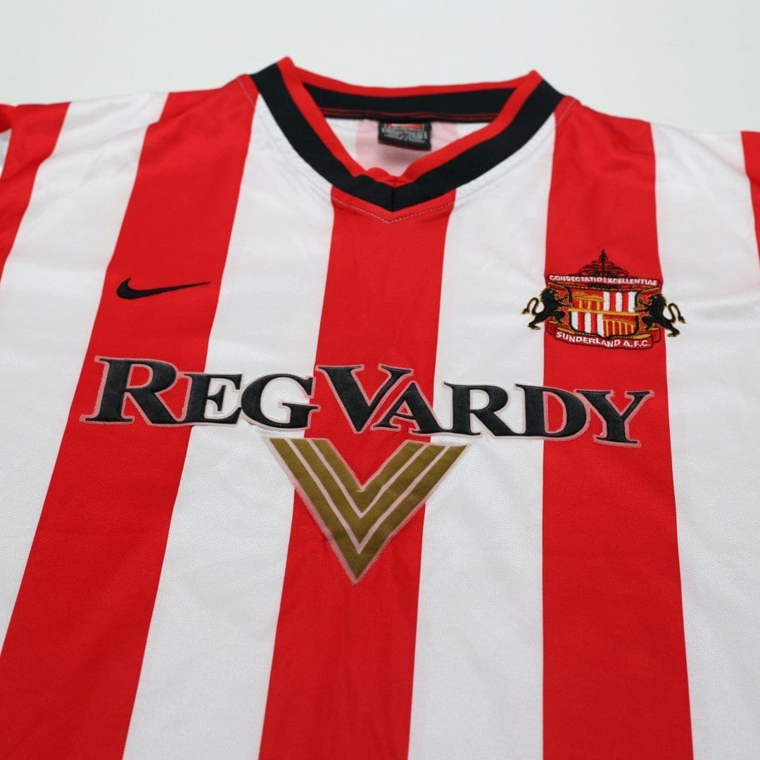 2000/02 Philips #10 Sunderland Vintage Nike Home Football Shirt (L)