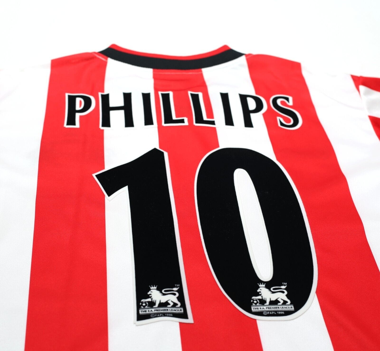 【正規品 00-02 Sunderland  Phillips #10】 2000/02 PHILLIPS #10 Sunderland Vintage Nike Home Football Shirt