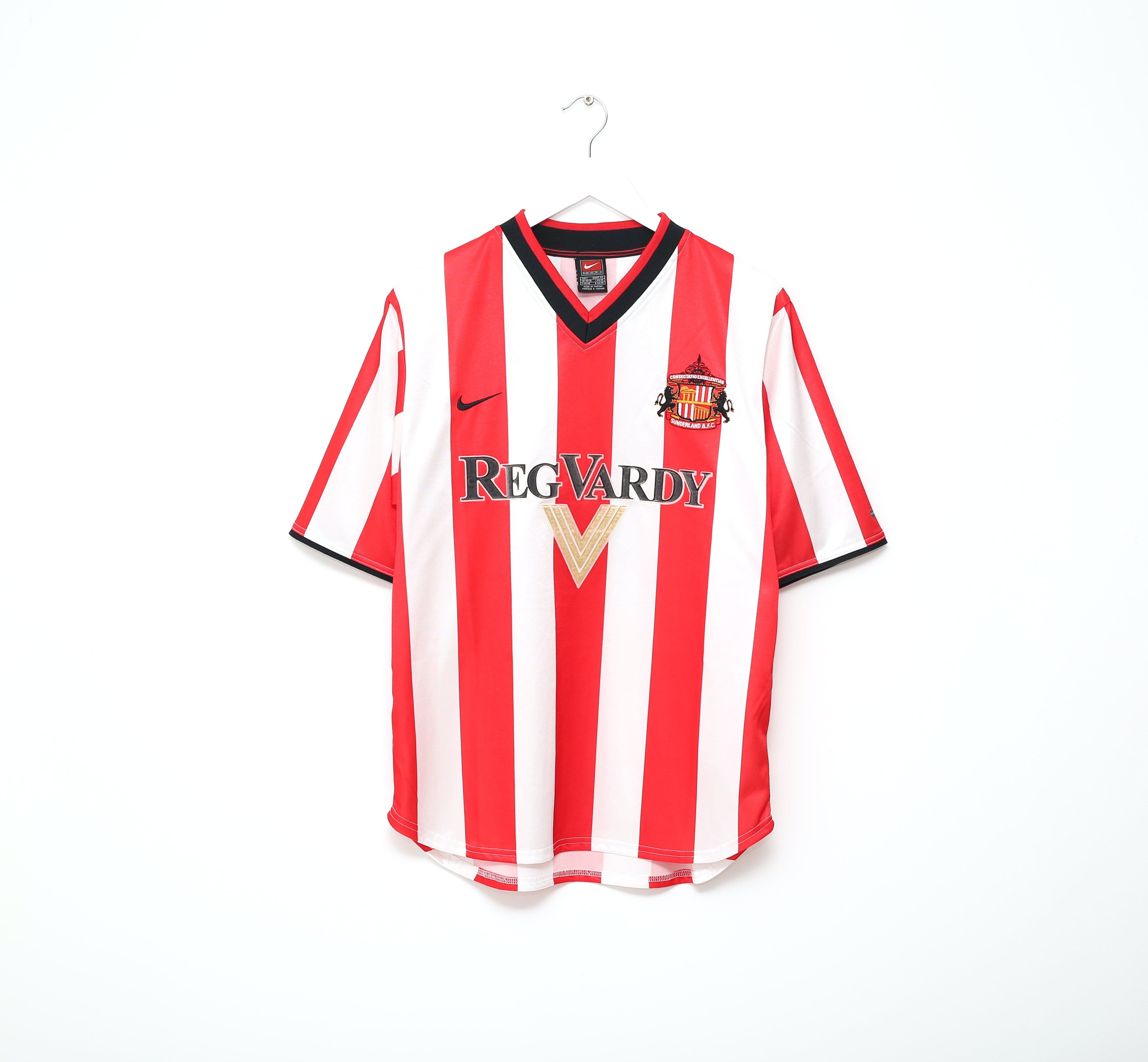 2000/02 PHILLIPS #10 Sunderland Vintage Nike Home Football Shirt