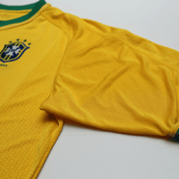 2000/02 Rivaldo #10 Brazil Vintage Nike Home Football Shirt (M)