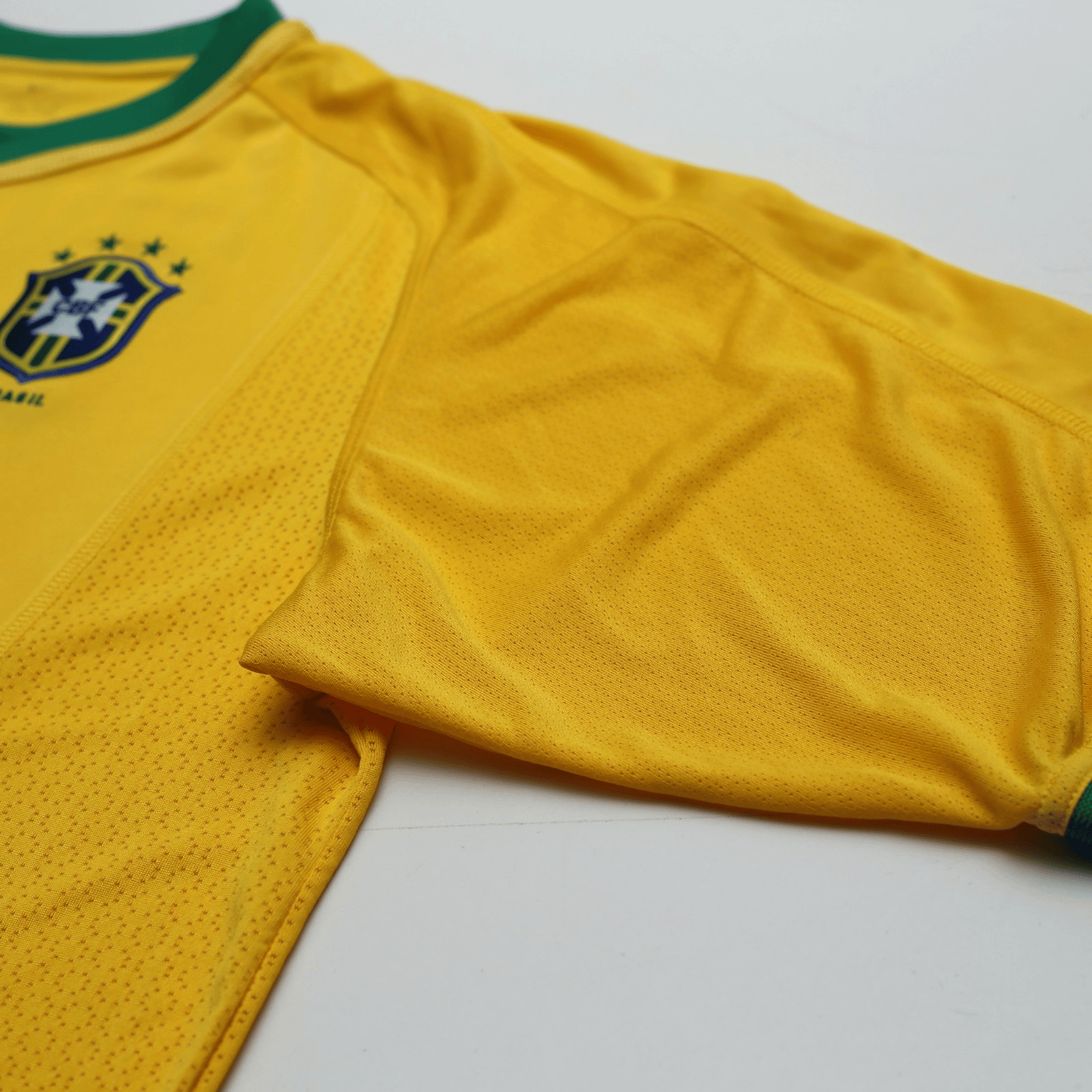 2000/02 Rivaldo #10 Brazil Vintage Nike Home Football Shirt (M)