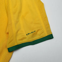 2000/02 Rivaldo #10 Brazil Vintage Nike Home Football Shirt (M)