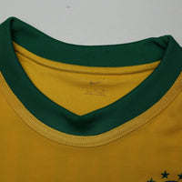 2000/02 Rivaldo #10 Brazil Vintage Nike Home Football Shirt (M)