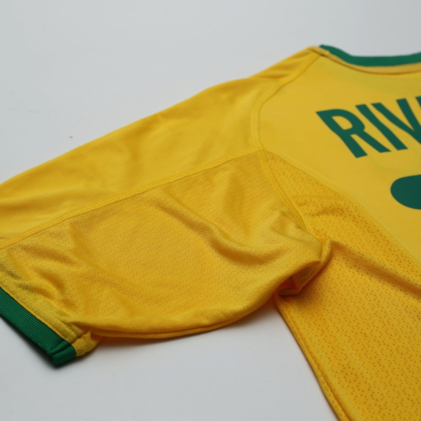 2000/02 Rivaldo #10 Brazil Vintage Nike Home Football Shirt (M)