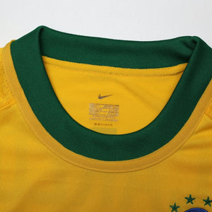 2000/02 Roberto Carlos #6 Brazil Vintage Nike Home Football Shirt (S/M)