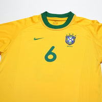 2000/02 Roberto Carlos #6 Brazil Vintage Nike Home Football Shirt (S/M)