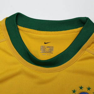 2000/02 Romario #11 Brazil Vintage Nike Home Football Shirt (S)