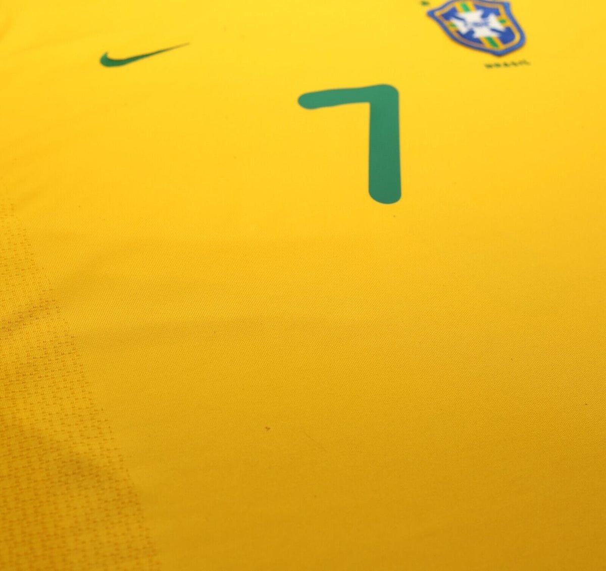 2000/02 RONALDINHO #7 Brazil Vintage Nike Home Football Shirt (L) Olympics 2000