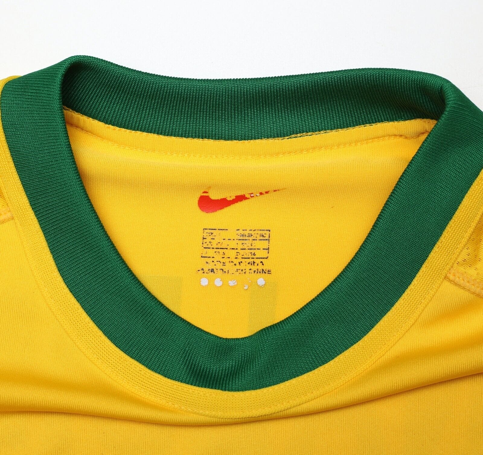 2000/02 RONALDINHO #7 Brazil Vintage Nike Home Football Shirt (L) Olympics 2000