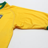 2000/02 Ronaldinho #7 Brazil Vintage Nike Home Football Shirt (S) Olympics 2000