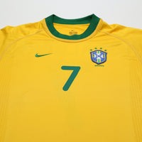 2000/02 Ronaldinho #7 Brazil Vintage Nike Home Football Shirt (S) Olympics 2000