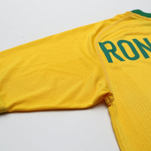 2000/02 Ronaldinho #7 Brazil Vintage Nike Home Football Shirt (S) Olympics 2000