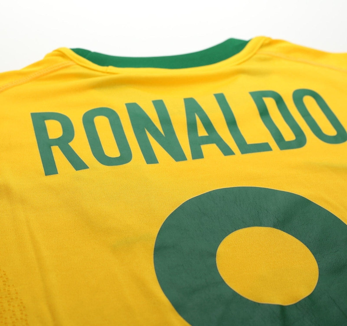 2000/02 RONALDO #9 Brazil Vintage Nike Home Football Shirt (M) Inter Milan