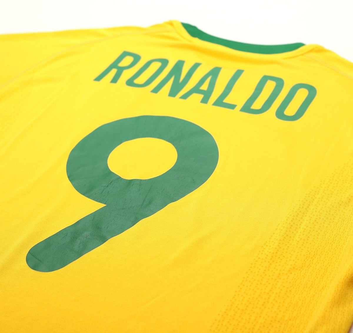 2000/02 RONALDO #9 Brazil Vintage Nike Home Football Shirt (M) Inter Milan