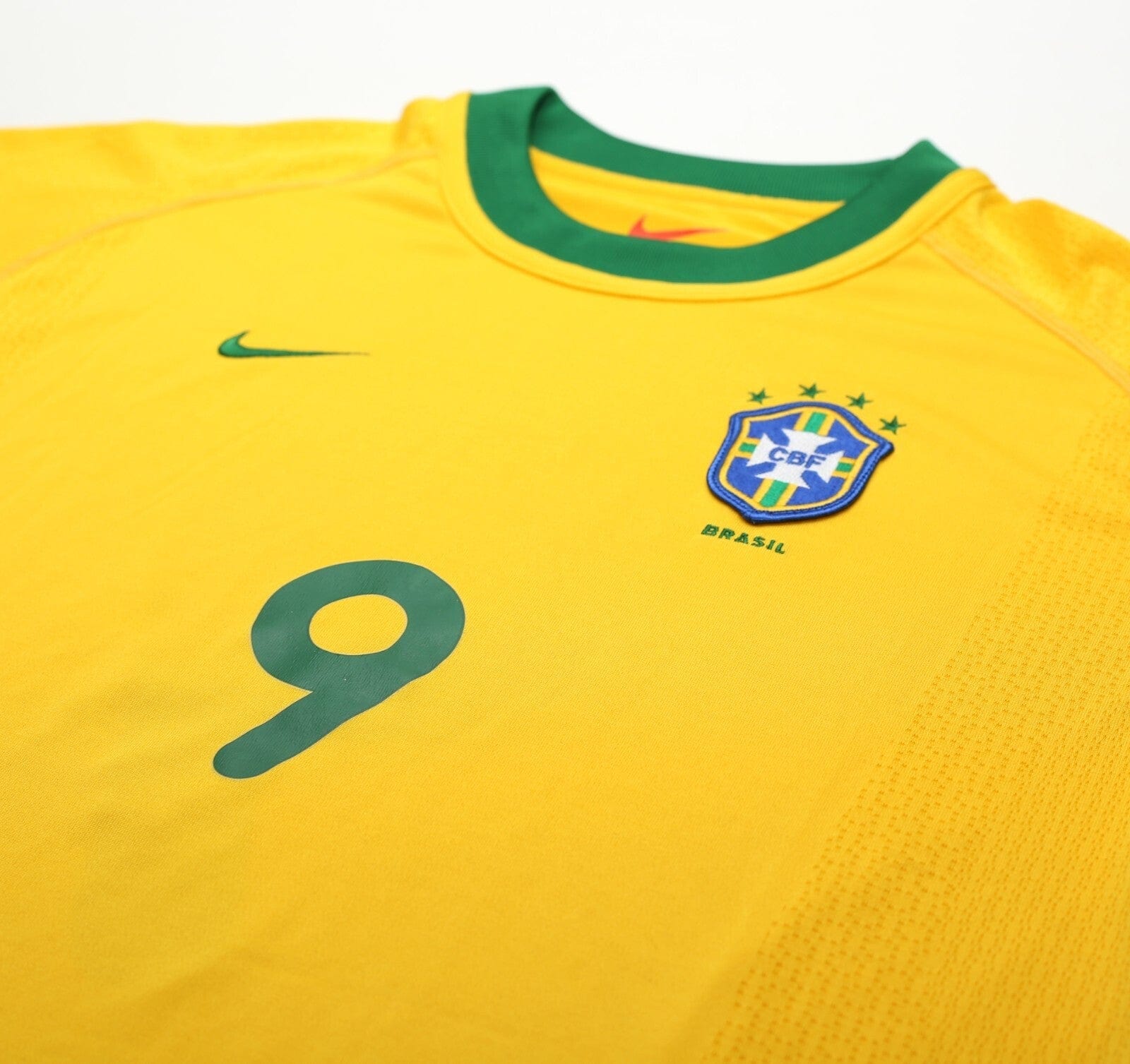 2000/02 RONALDO #9 Brazil Vintage Nike Home Football Shirt (M) Inter Milan