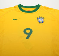 2000/02 RONALDO #9 Brazil Vintage Nike Home Football Shirt (M) Inter Milan