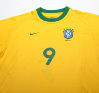 2000/02 RONALDO #9 Brazil Vintage Nike Home Football Shirt (M) Inter Milan