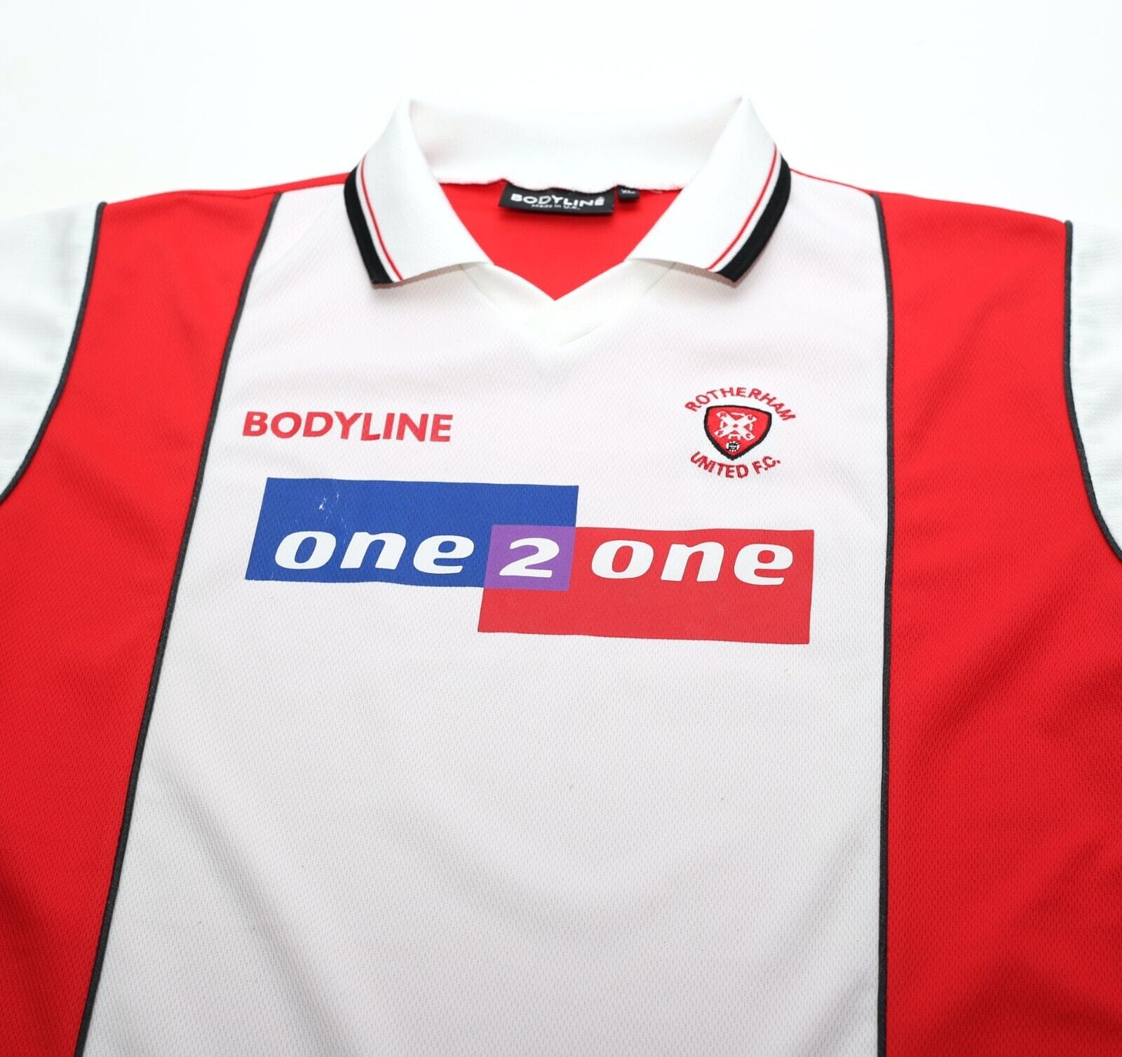 2000/02 ROTHERHAM UNITED Vintage Bodyline Football Home Shirt (XL)