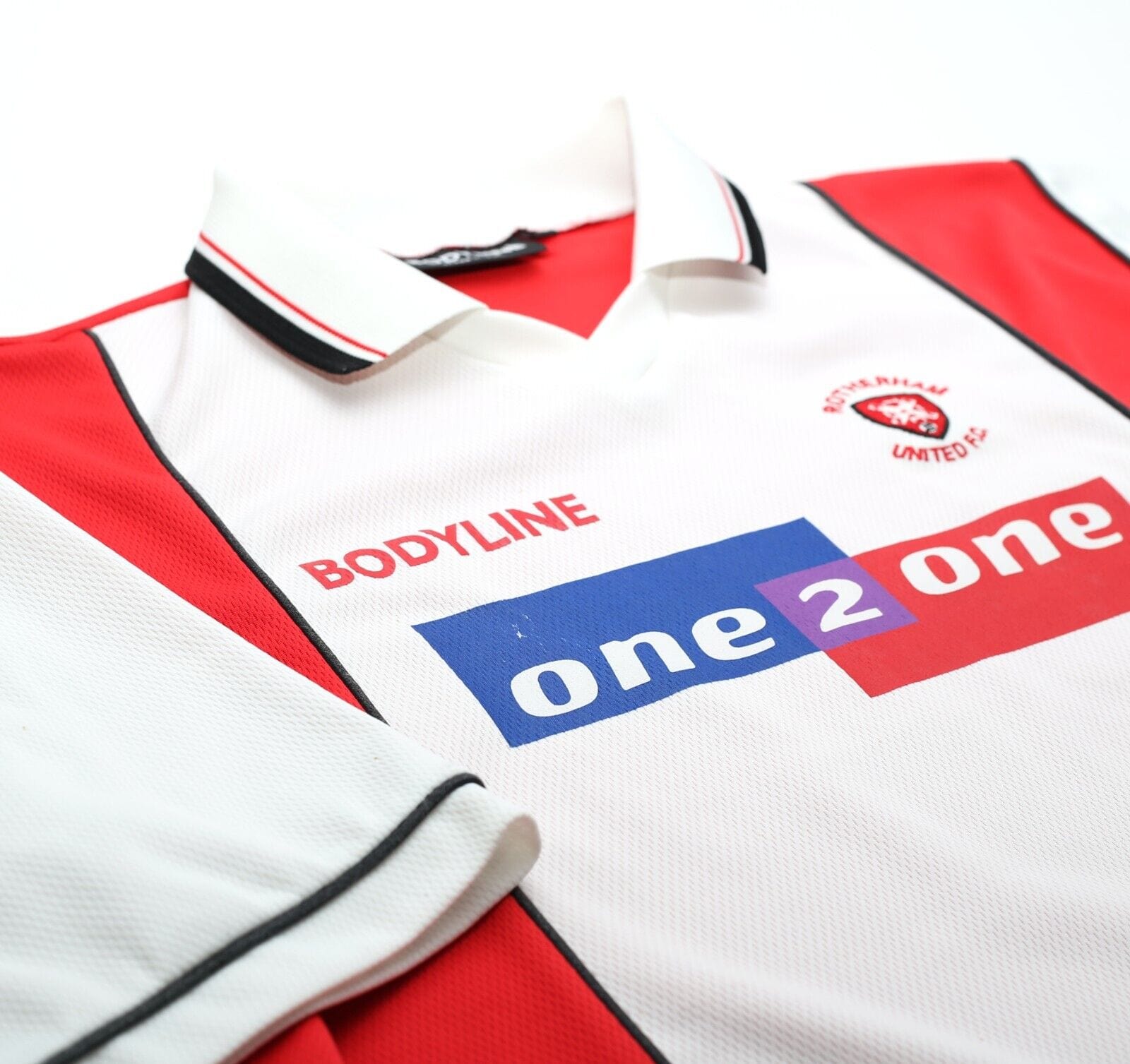 2000/02 ROTHERHAM UNITED Vintage Bodyline Football Home Shirt (XL)