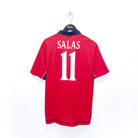 2000/02 SALAS #11 Chile Vintage Umbro Home Football Shirt (L) Lazio Juventus