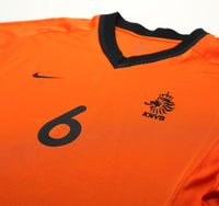 2000/02 SEEDORF #6 Holland Vintage Nike Home Football Shirt (XL) EURO 2000