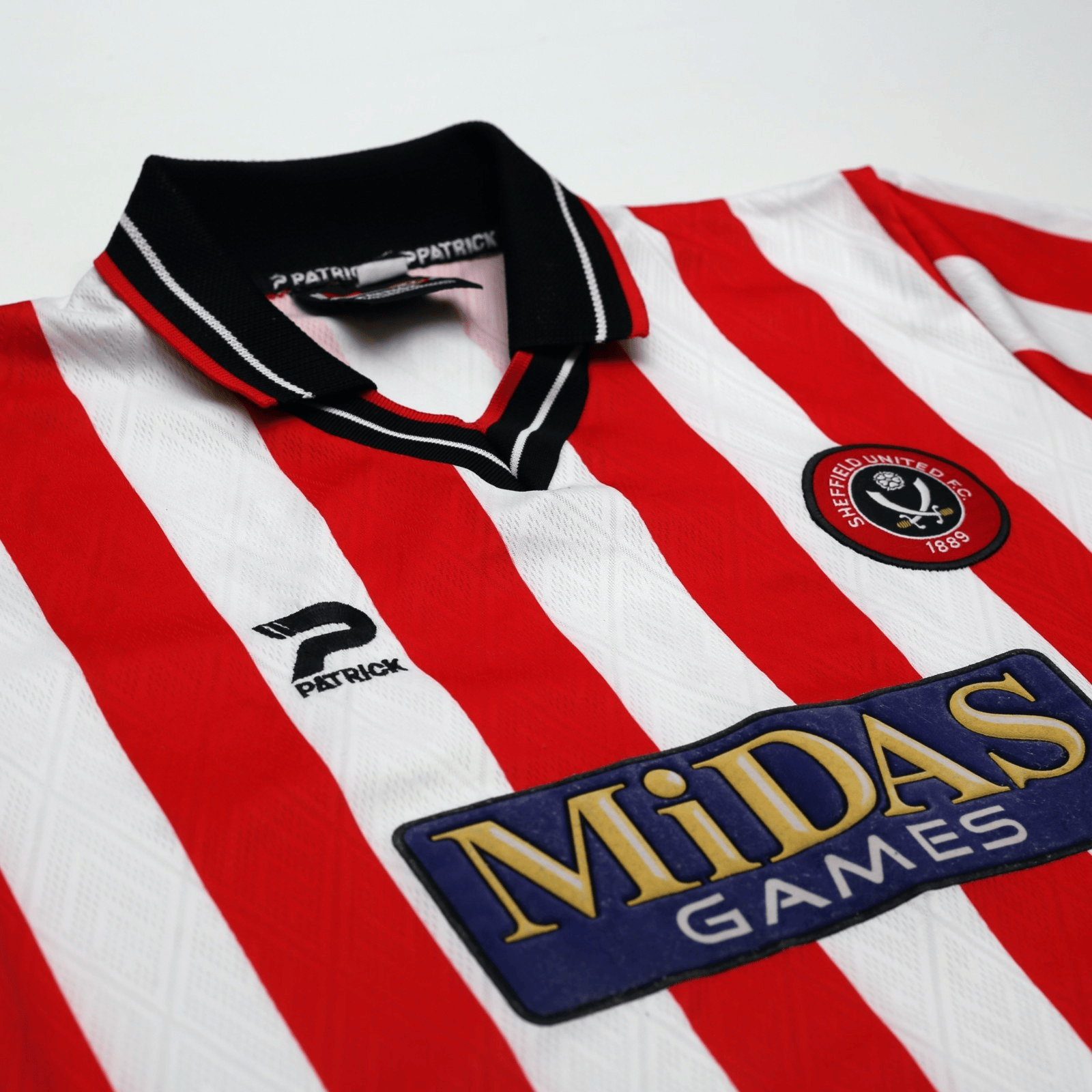 2000/02 Sheffield United Vintage Patrick Home Football Shirt (M)