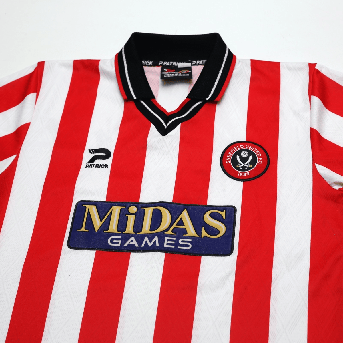 2000/02 Sheffield United Vintage Patrick Home Football Shirt (M)