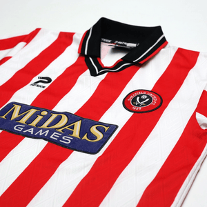 2000/02 Sheffield United Vintage Patrick Home Football Shirt (M)