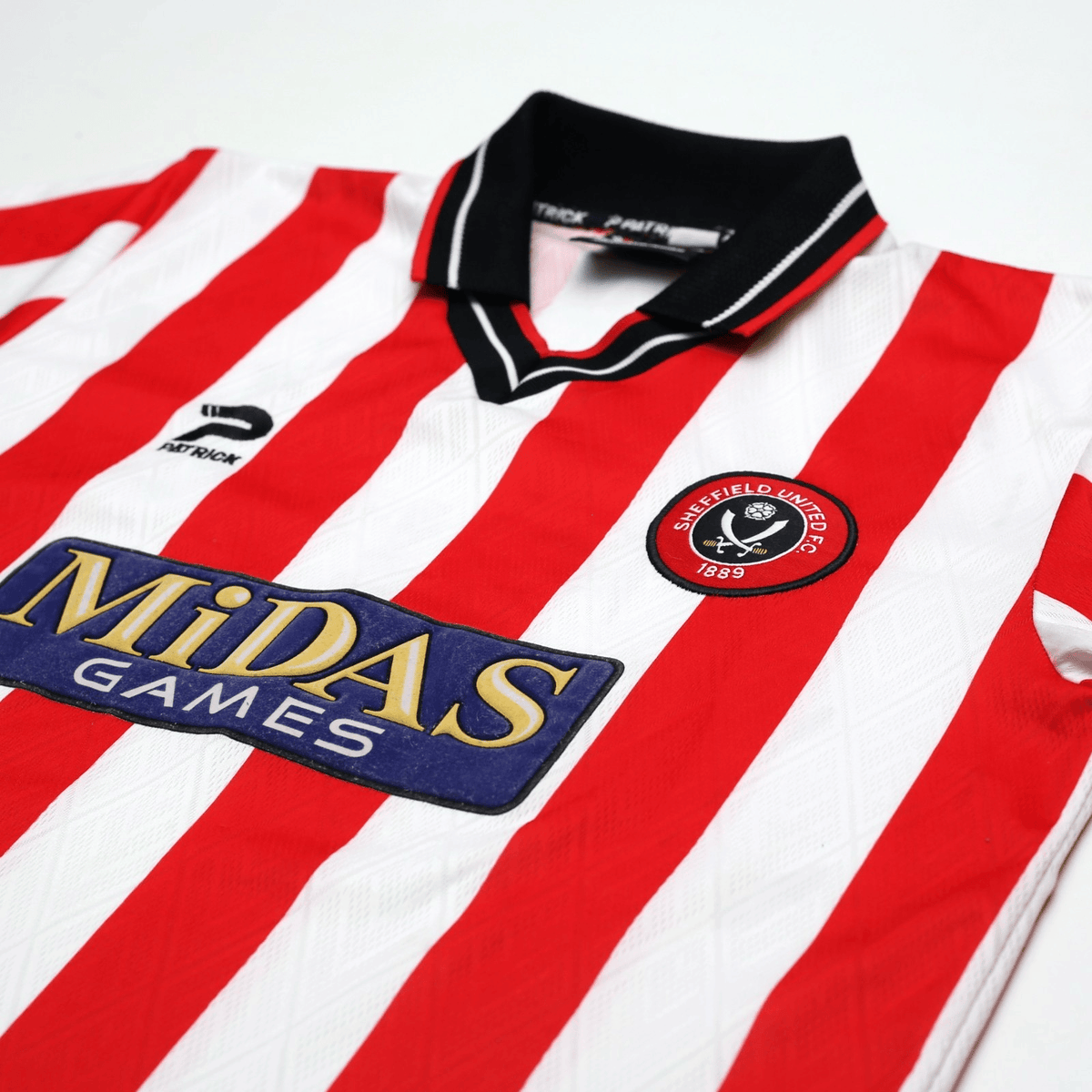 2000/02 Sheffield United Vintage Patrick Home Football Shirt (M)