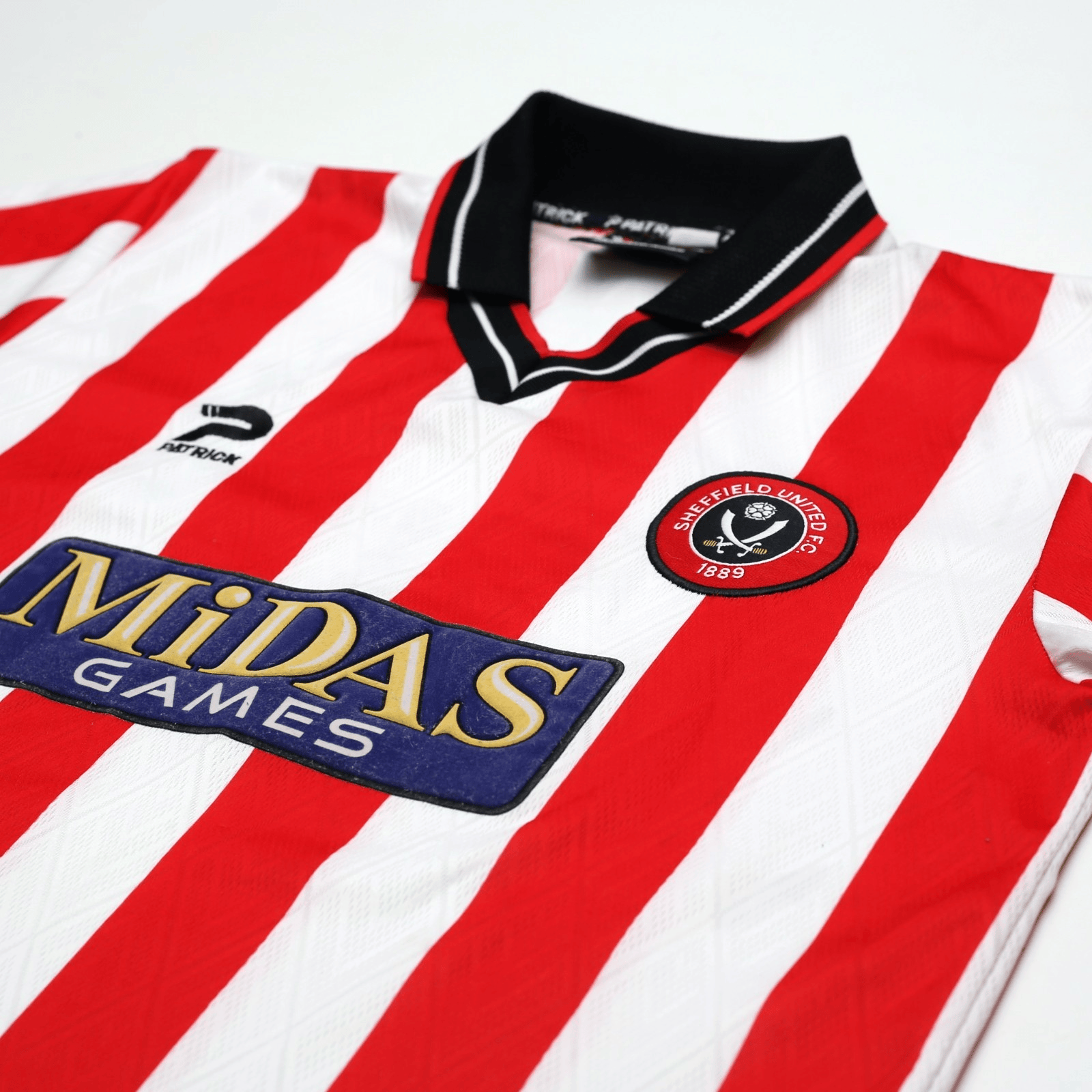 2000/02 Sheffield United Vintage Patrick Home Football Shirt (M)