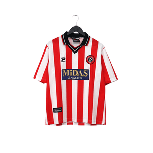 2000/02 Sheffield United Vintage Patrick Home Football Shirt (M)