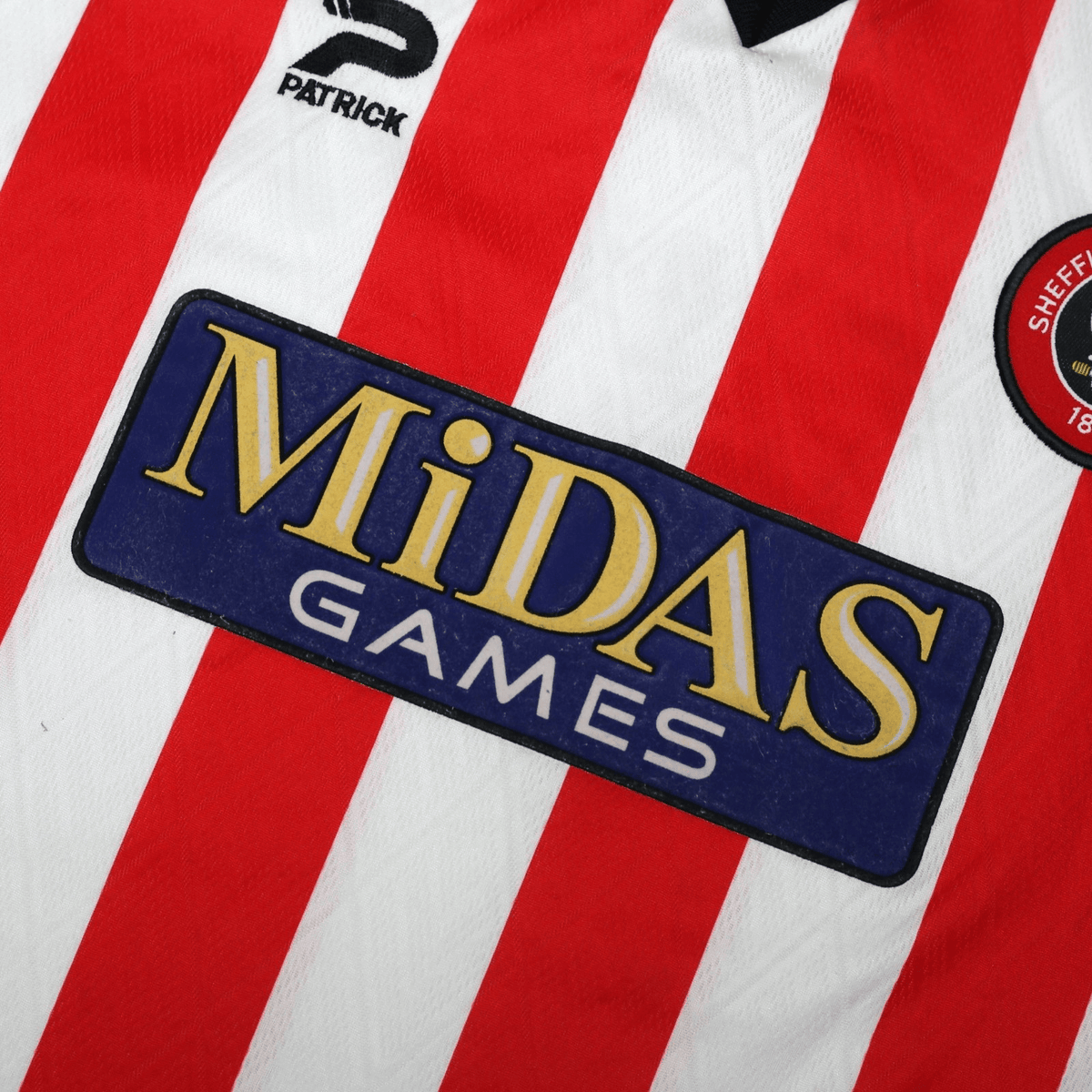2000/02 Sheffield United Vintage Patrick Home Football Shirt (M)