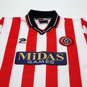2000/02 Sheffield United Vintage Patrick Home Football Shirt (M)