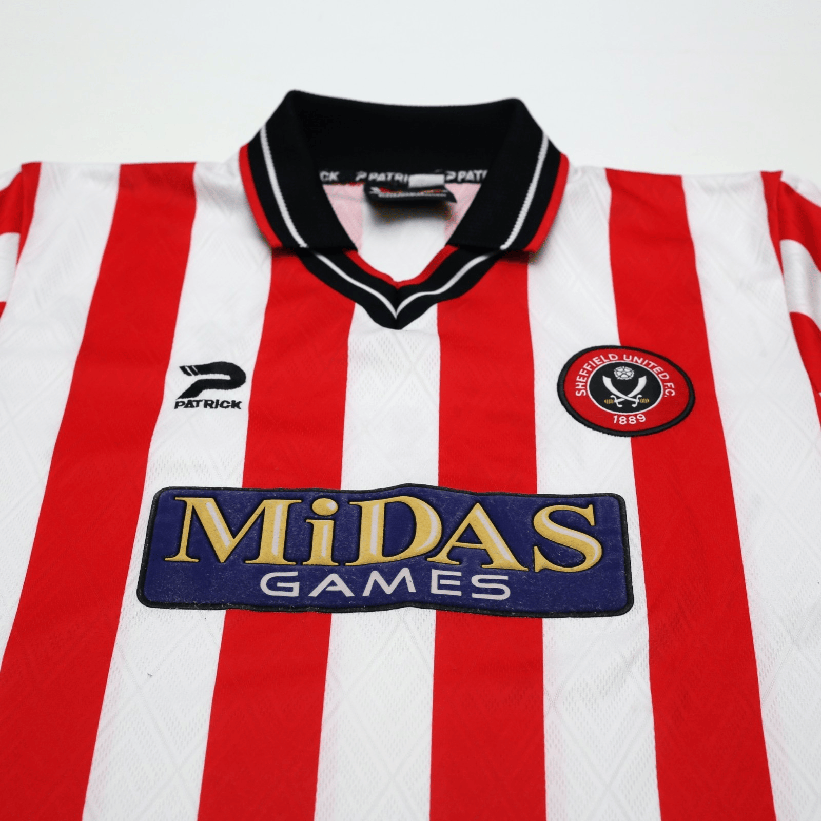 2000/02 Sheffield United Vintage Patrick Home Football Shirt (M)