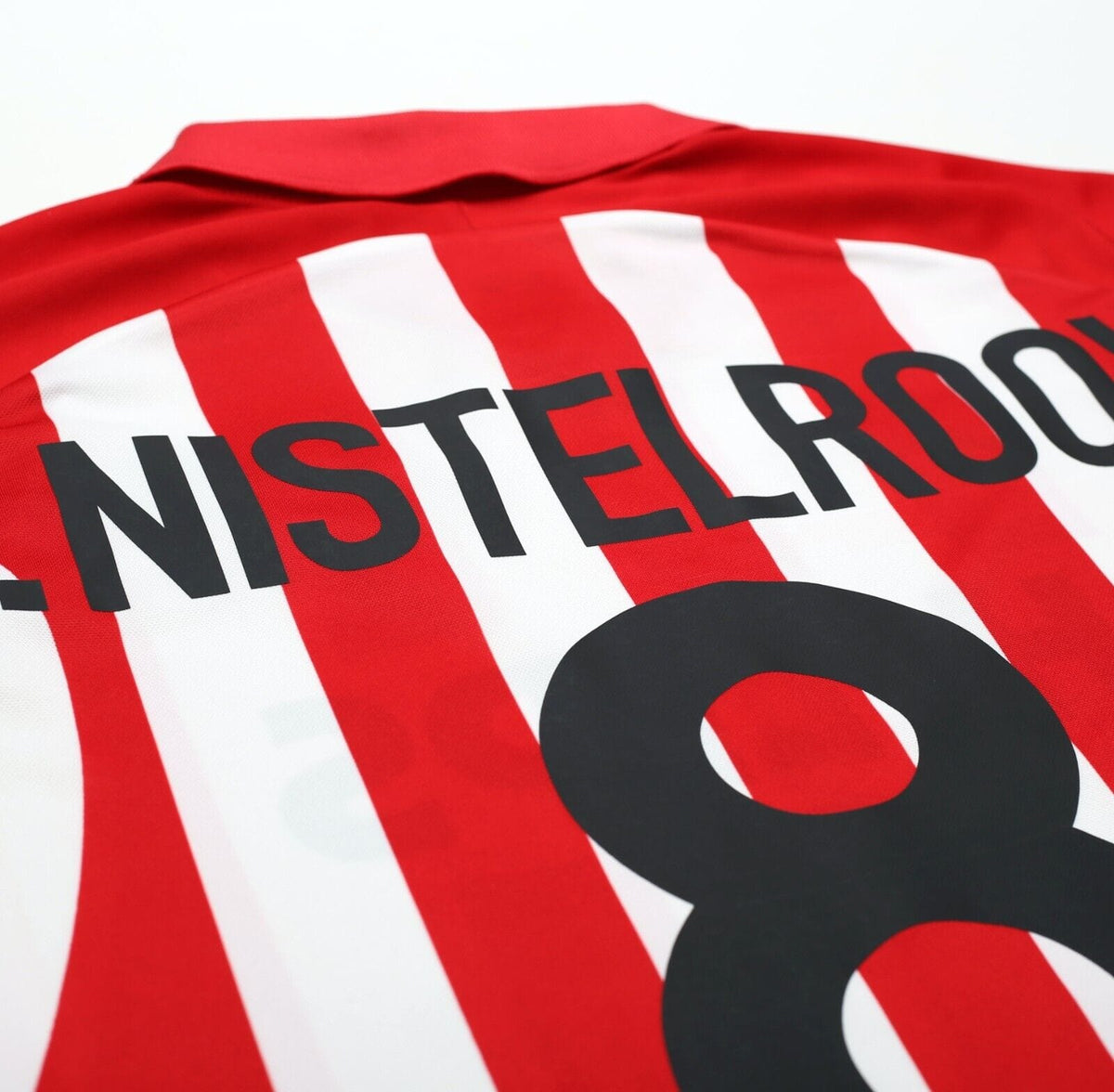 2000/02 VAN NISTELROOY #8 PSV Vintage Nike Home Football Shirt (L)