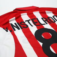 2000/02 Van Nistelrooy #8 PSV Vintage Nike Home Football Shirt (XL)