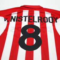2000/02 Van Nistelrooy #8 PSV Vintage Nike Home Football Shirt (XL)