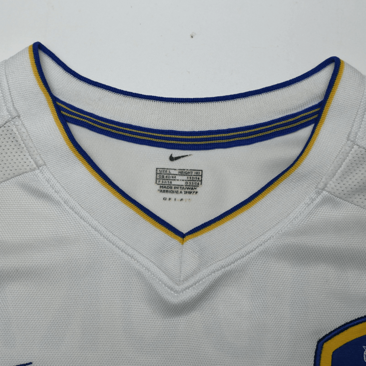 2000/02 Viduka #9 Leeds United Vintage Nike Home Football Shirt (L)