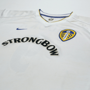 2000/02 Viduka #9 Leeds United Vintage Nike Home Football Shirt (L)